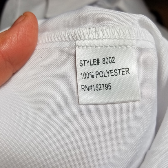 Tact Squad Private security White Long Sleeve Shirt Size Medium.Pit to pit app - Picture 9 of 9